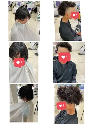 パーマ タカハシ リナのヘアスタイル
