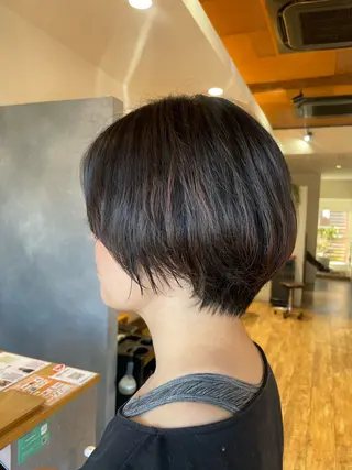 ショート カラー 骨格似合わせカット✨ 林 まどかのヘアスタイル