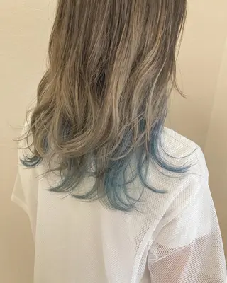 セミロング カラー 店長 ✂️ムラカミ キラリのヘアスタイル