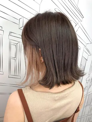 ミディアム カラー レイヤー⭐️カラー ⭐️平川雅史のヘアスタイル