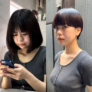 ショート U-fuショート 伊藤拓海のヘアスタイル