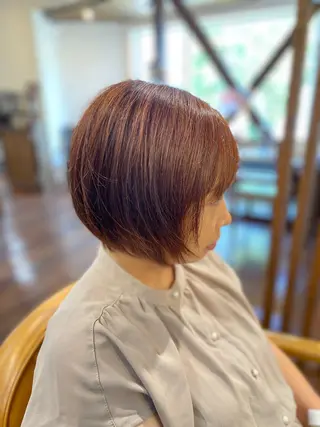 ショート 女性理容師 さちのヘアスタイル