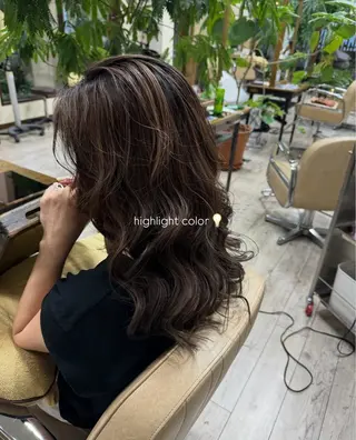 ロング カラー rina/無料レイヤ ーカット/上野🌱のヘアスタイル