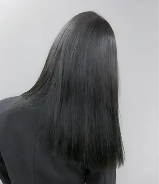 セミロング パーマ/ダブルカラー ブリーチ⭐️海斗のヘアスタイル