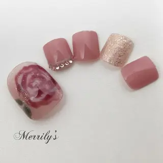 ネイル Merrily's所属・Merrily's Hagi Minaのネイルデザイン