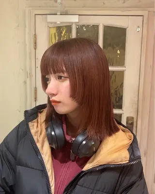 ミディアム カラー ☁️透明感カラー☁️ Reikaのヘアスタイル