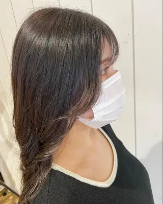 ロング 🫧顔周りカット 🫧樫村優香のヘアスタイル