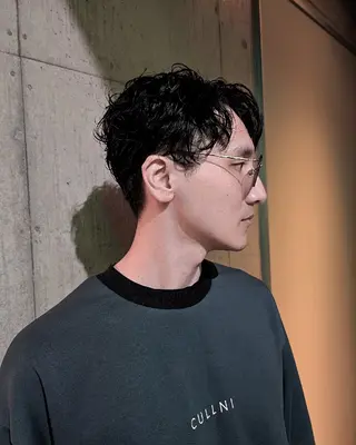 メンズ パーマ Paddle所属・【メンズスタイル】 ﾏｴﾇﾏｷﾎのヘアスタイル