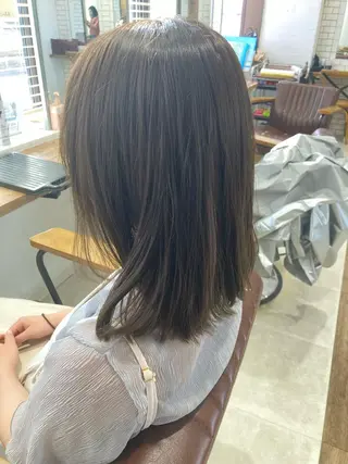 ミディアム 菊地 優斗のヘアスタイル