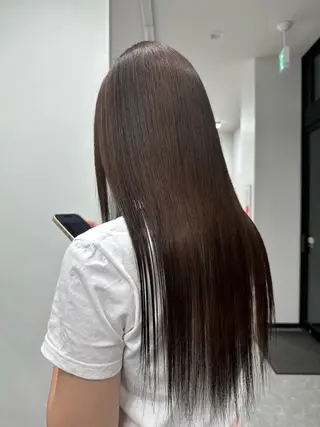 ロング カラー BELLE by revo所属・𝘀𝗮𝗲/ 艶髪/ショートボブのヘアスタイル