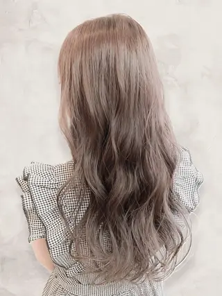 ロング カラー 岸本 一誠のヘアスタイル