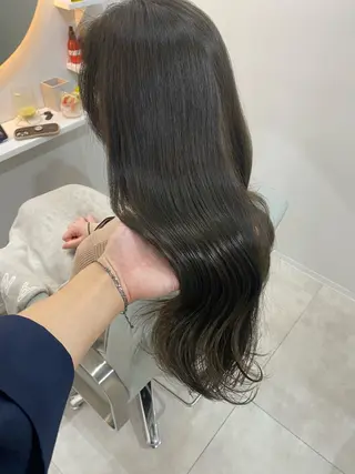 ロング 柏駅前/ 髪質改善/ イルミナ/ 半個室のヘアスタイル