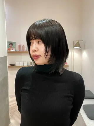 ショート 似合わせ/透明感 /レイヤー/りほ🤍のヘアスタイル