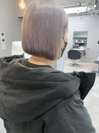 ショート カラー ヘアアレンジ CheRiR【シェリール】所属・cherir髪質改善 パーソナルカラー診断のヘアスタイル