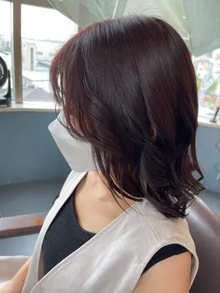 セミロング ラム【CLAP】 🤍のヘアスタイル