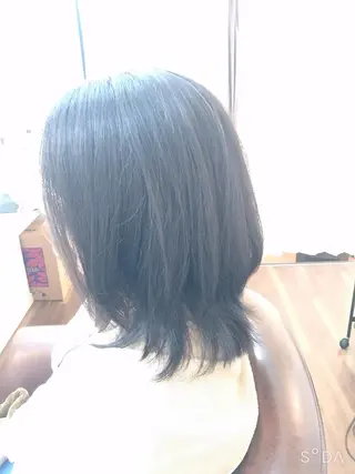 ミディアム 🌈elua yukaのヘアスタイル