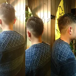 ショート サンフラット所属・岡林 選のヘアスタイル