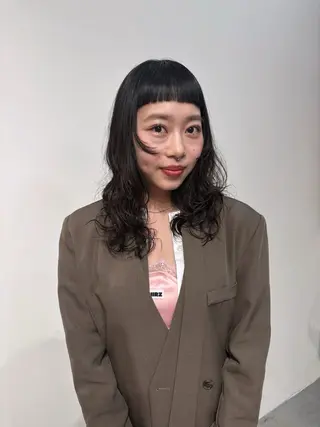 セミロング パーマ mashu Atoro所属・梅田美容室 / miyuの眉毛・アイブロウイメージ