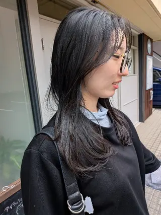 セミロング ティーシースペース　元住吉店所属・奈良橋 彩圭のヘアスタイル