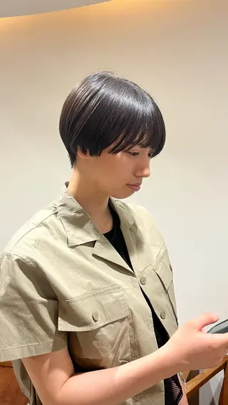 ショート 梅田美容室/カット /Maoのヘアスタイル