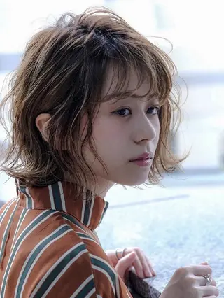 ミディアム AVANCE. 広島本通店のヘアスタイル