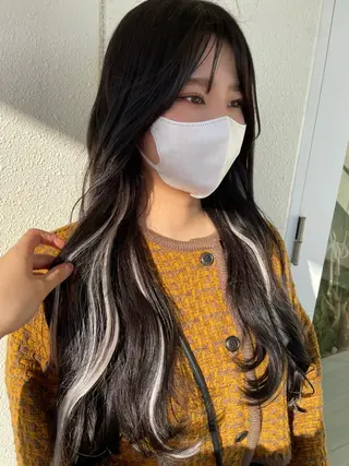 ロング カラー 暖色レイヤー 🥀REIRIのヘアスタイル