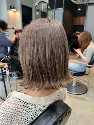 ミディアム La fith hair ruu.所属・lafithhair ruu.南本庄のヘアスタイル