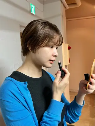 ショート カラー tokute Takahashiのヘアスタイル