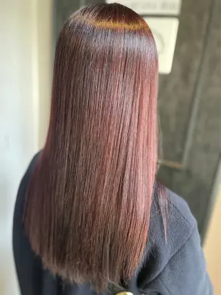 ロング カラー 髪質改善ヘアエステ AInoa RUANA 青山所属・✨️髪質改善 ミヤケのヘアスタイル