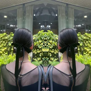 ロング ヘアアレンジ レイヤー/ボブ/ ミニボブ/AOIのヘアスタイル