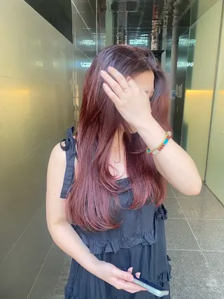 ロング カラー ひかり/ショート /似合わせカラーのヘアスタイル