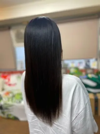 ロング kazu 店長のヘアスタイル