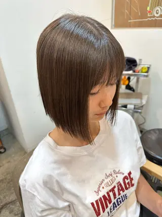 ミディアム ボブ特化美容師 /荒井悠葵のヘアスタイル