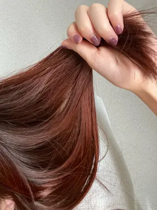 ミディアム ラ　カルモ所属・Tomo とものヘアスタイル