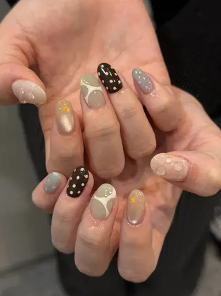 ネイル 🌐mifumi🌐 Rommy 京橋のネイルデザイン