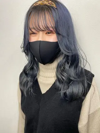 ロング Zina西新 井上貴幸のヘアスタイル