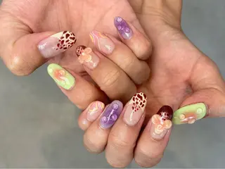 ネイル M Nails Bar at blühen village所属・M Nails Barのネイルデザイン