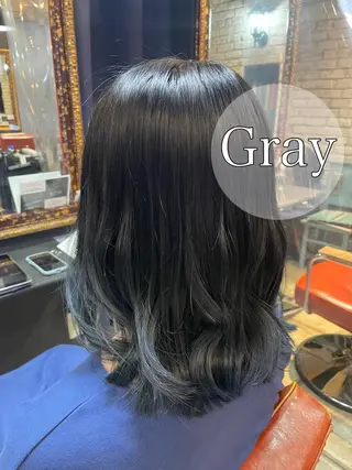 ミディアム カラー ヘアアレンジ 推しカラー美容師 Yukino🌈のヘアスタイル