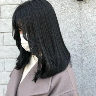 ミディアム カラー 🌐👽フクイ キララ🌎💎のヘアスタイル