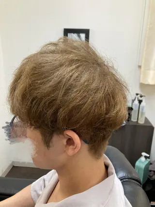 ショート メンズ 徒歩3分ビジネスマン カット👦🏻うしだのヘアスタイル