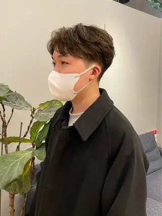 メンズ Defi  梅田所属・Defi梅田 岡 宗杜のヘアスタイル