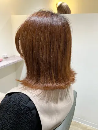 ミディアム Academy 家坂のヘアスタイル