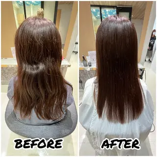 ロング 髪質改善美容師 鈴木のヘアスタイル