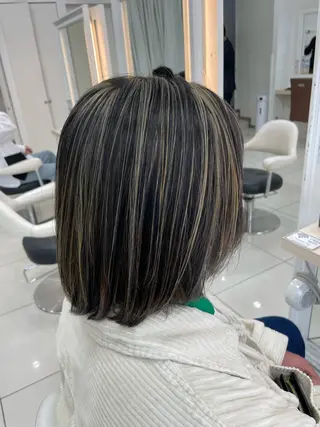 ショート カラー ✨️ツヤ髪✨️ 💫髪質改善💫間宮のヘアスタイル