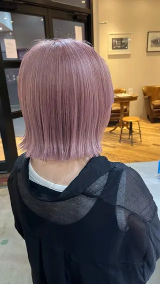 ミディアム カラー Lolonois梅田 /Okazaki:)のヘアスタイル