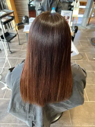 ロング カラー ツヤ髪の匠/髪質改善 山本晃太のヘアスタイル