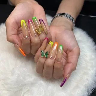 ロング nail salon azuのネイルデザイン