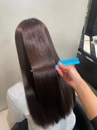 カラー offwhite Nano🪩🧡のヘアスタイル