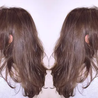 ロング カラー パーマ 髪質改善満足度NO1 山下のヘアスタイル