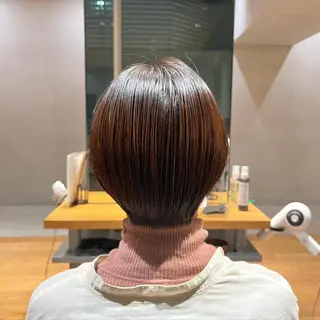 ショート 田中 鈴乃のヘアスタイル